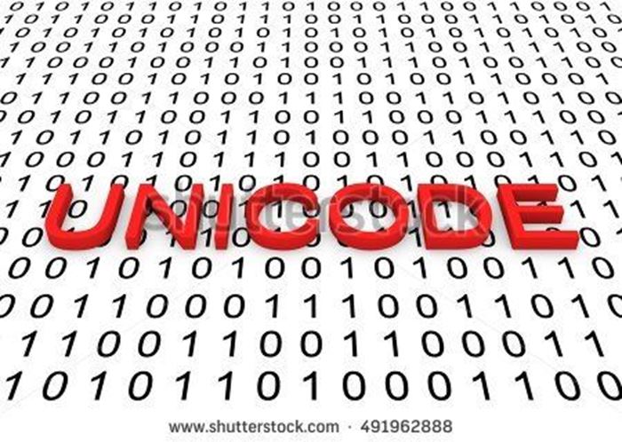 stock photo unicode in the form of binary code d illustration 491962888 0001299 700